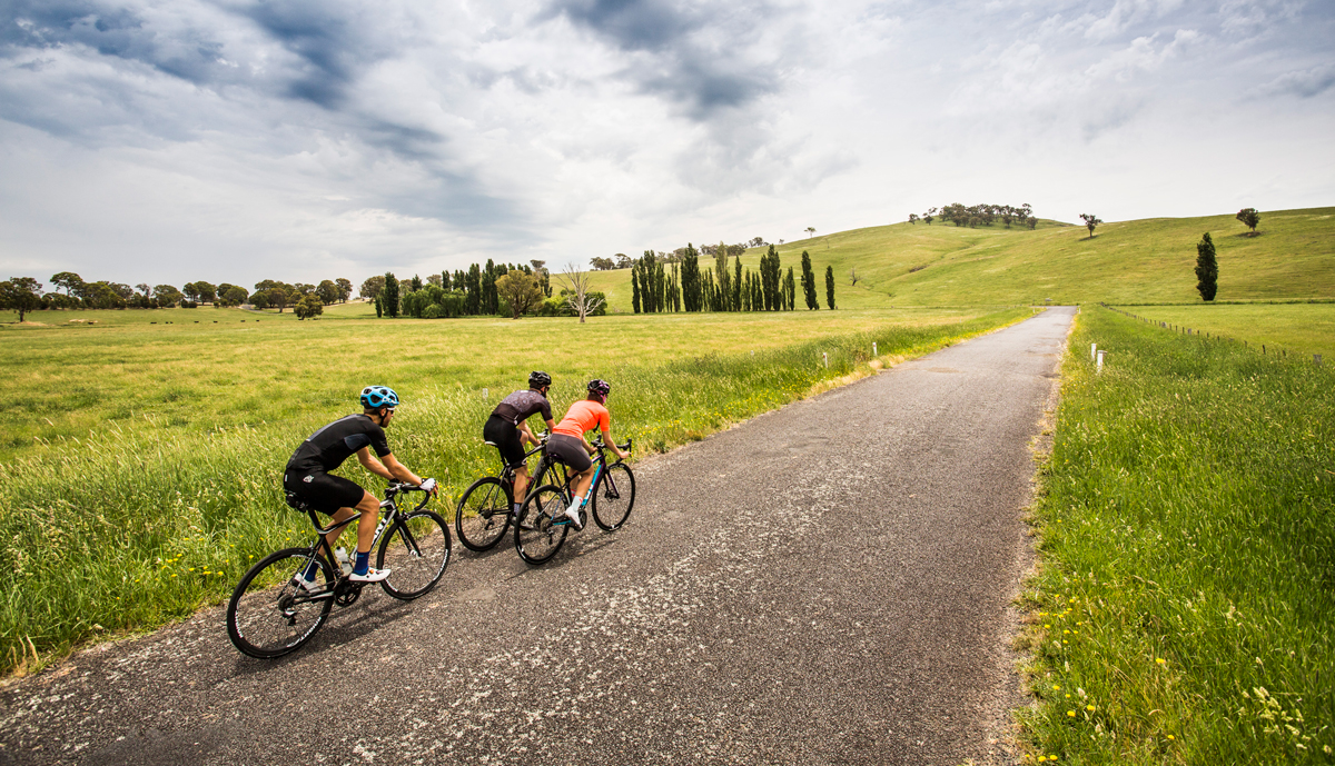 Cycling through the Orange region