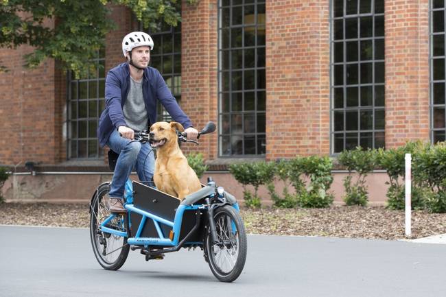 Riese and Muller Load premium cargo bike is perfect for taking loved ones on local trips