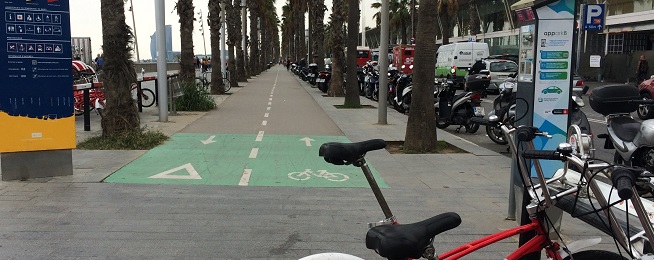 Barcelona Waterfront Trail stress