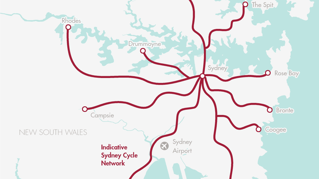 Newsroom_Infrastructure Australia bike network Sydney 2018