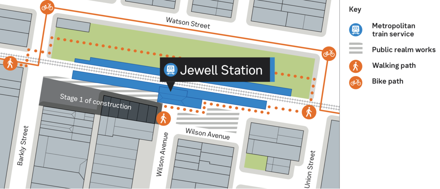 jewell station detour