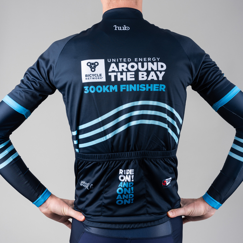 Around the Bay 2021 300km finishers jersey